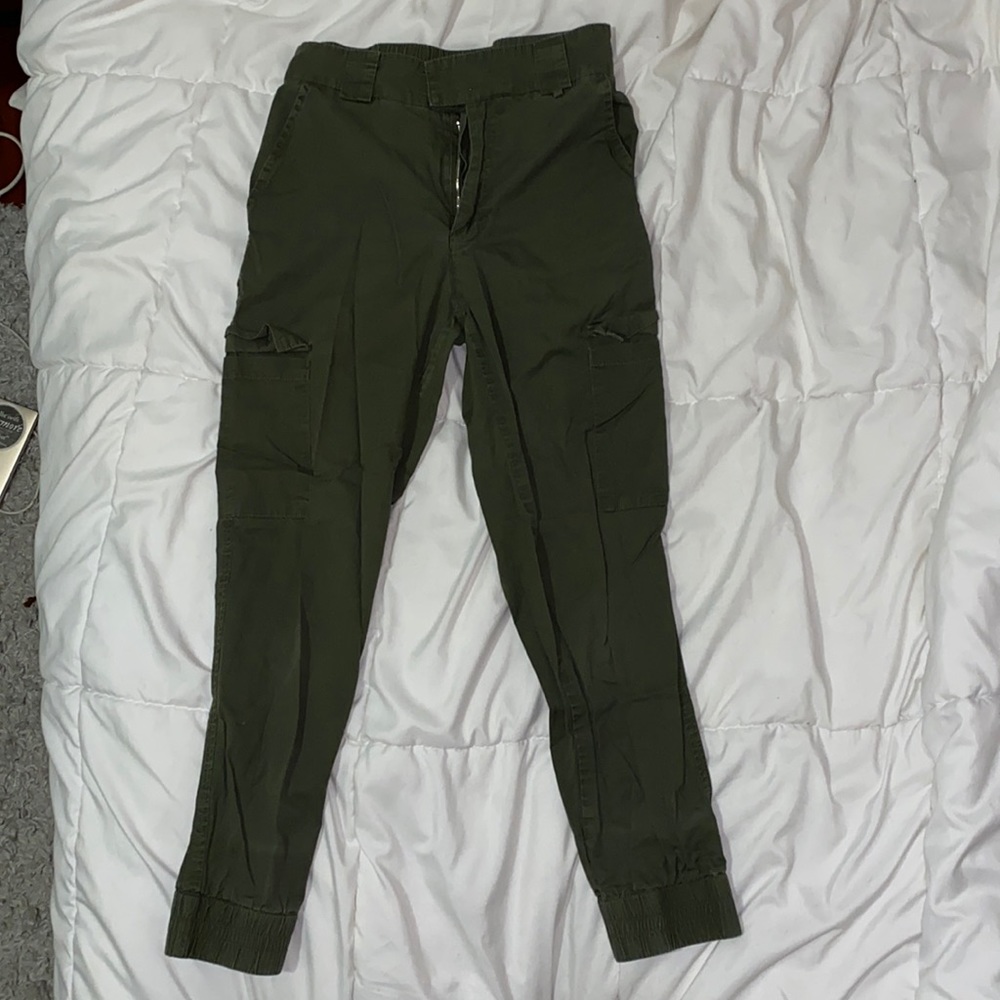 Army Green Cargo Pants